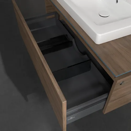 Bild von VILLEROY BOCH Legato Waschbeckenunterschrank, 1 Auszug, 1000 x 380 x 500 mm, Arizona Oak / Arizona Oak #B68000VH