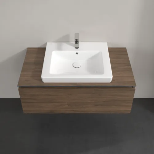 Bild von VILLEROY BOCH Legato Waschbeckenunterschrank, 1 Auszug, 1000 x 380 x 500 mm, Arizona Oak / Arizona Oak #B68000VH