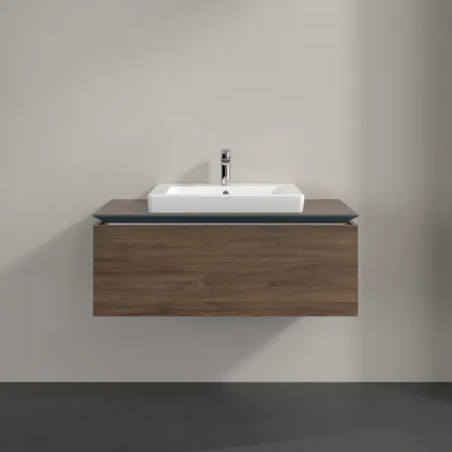 Bild von VILLEROY BOCH Legato Waschbeckenunterschrank, 1 Auszug, 1000 x 380 x 500 mm, Arizona Oak / Arizona Oak #B68000VH