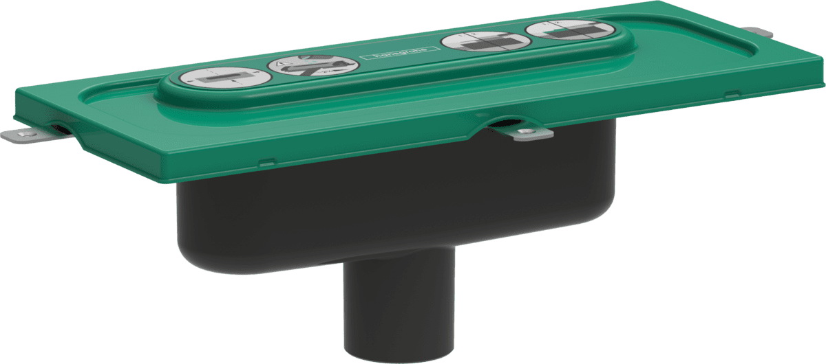 Picture of HANSGROHE uBox universal Base set for finish sets for vertical installation 01002180