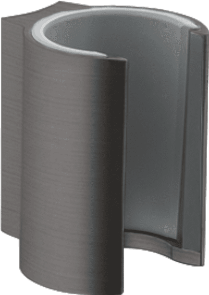 Bild von HANSGROHE AXOR Starck Brausehalter #27515340 - Brushed Black Chrome