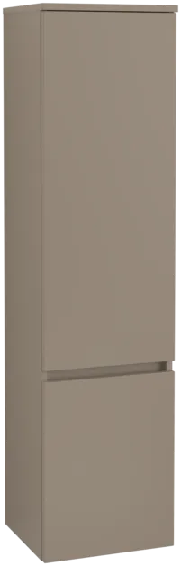 Bild von VILLEROY BOCH Legato Hochschrank, 2 Türen, 400 x 1550 x 350 mm, Truffle Grey / Truffle Grey #B73001VG