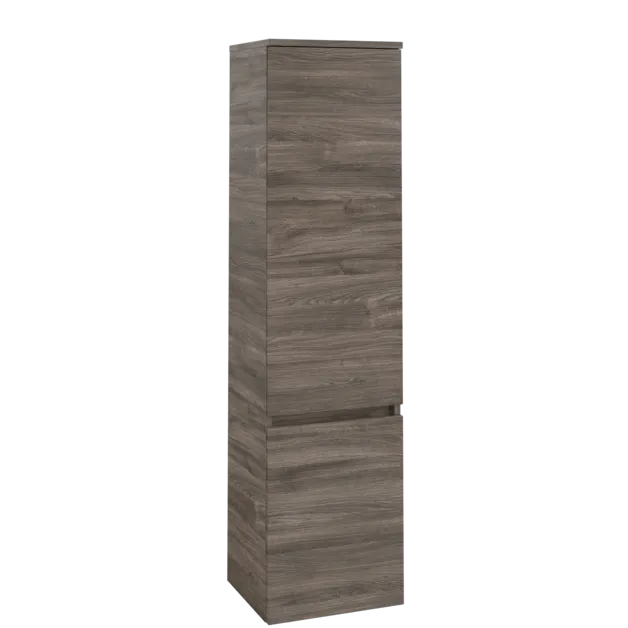 Bild von VILLEROY BOCH Legato Hochschrank, 2 Türen, 400 x 1550 x 350 mm, Stone Oak / Stone Oak #B73000RK