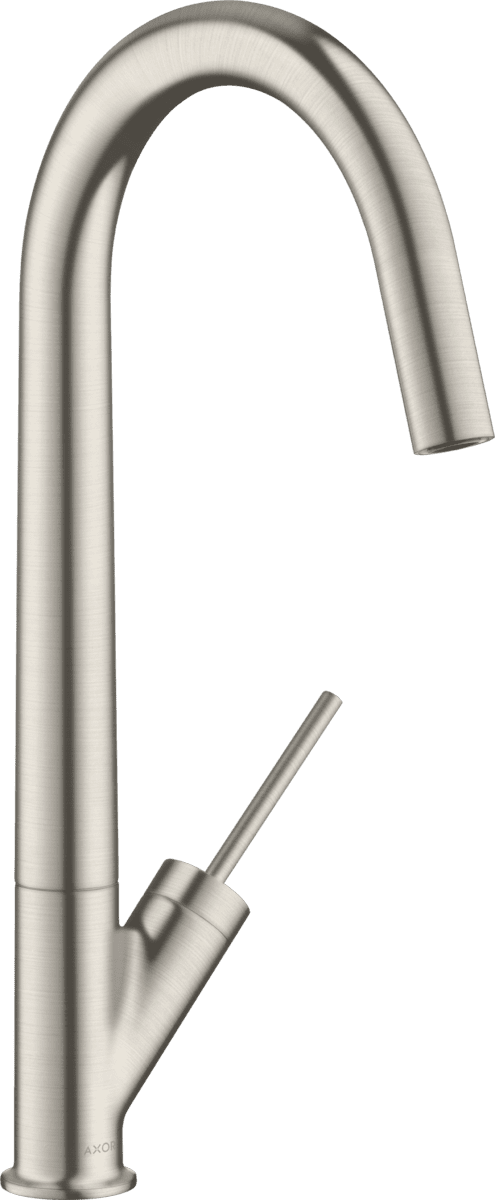 Obrázek HANSGROHE AXOR Starck Páková kuchyňská baterie 300 s otočným výtokem #10822800 - povrchová úprava nerezová ocel