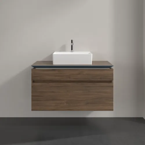 Bild von VILLEROY BOCH Legato Waschbeckenunterschrank, 2 Auszüge, 1000 x 550 x 500 mm, Arizona Oak / Arizona Oak #B60400VH