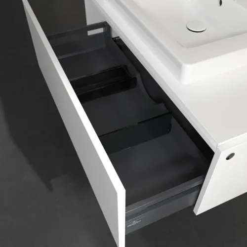 Bild von VILLEROY BOCH Legato Waschbeckenunterschrank, 1 Auszug, 1000 x 380 x 500 mm, White Matt / White Matt #B68000MS