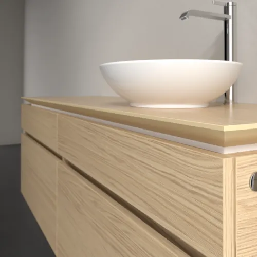Bild von VILLEROY BOCH Legato Waschbeckenunterschrank, 4 Auszüge, 1600 x 550 x 500 mm, Nordic Oak / Nordic Oak #B59800VJ