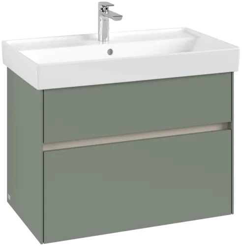 Bild von VILLEROY BOCH Collaro Waschbeckenunterschrank, 2 Auszüge, 754 x 546 x 444 mm, Soft Green #C01000AF