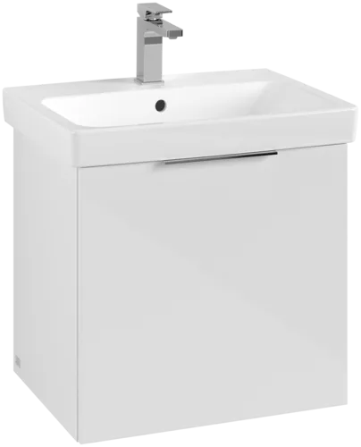Bild von VILLEROY BOCH Architectura Waschbeckenunterschrank, 1 Tür, 550 x 520 x 438 mm, White #B88801VS