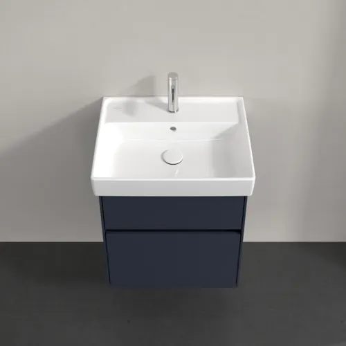 Bild von VILLEROY BOCH Collaro Waschbeckenunterschrank, 2 Auszüge, 510 x 546 x 414 mm, Marine Blue #C00700VQ