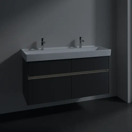 Bild von VILLEROY BOCH Collaro Waschbeckenunterschrank, mit Beleuchtung, 4 Auszüge, 1154 x 546 x 444 mm, Graphite #C012B0VR