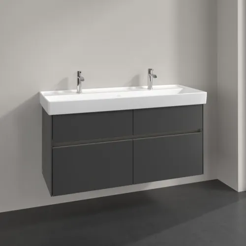Bild von VILLEROY BOCH Collaro Waschbeckenunterschrank, mit Beleuchtung, 4 Auszüge, 1154 x 546 x 444 mm, Graphite #C012B0VR