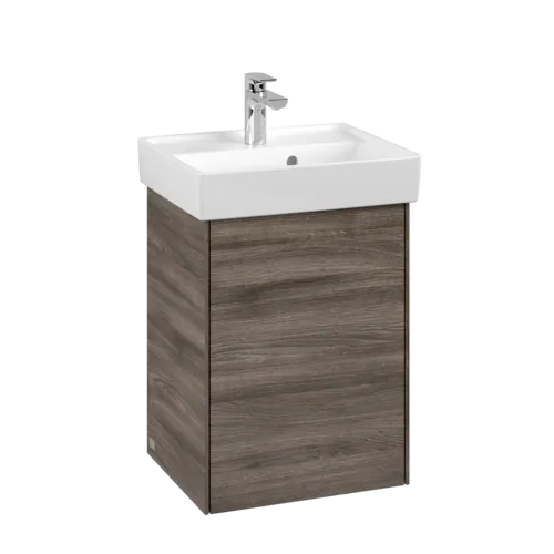 Bild von VILLEROY BOCH Collaro Waschbeckenunterschrank, 1 Tür, 410 x 546 x 344 mm, Stone Oak #C00501RK