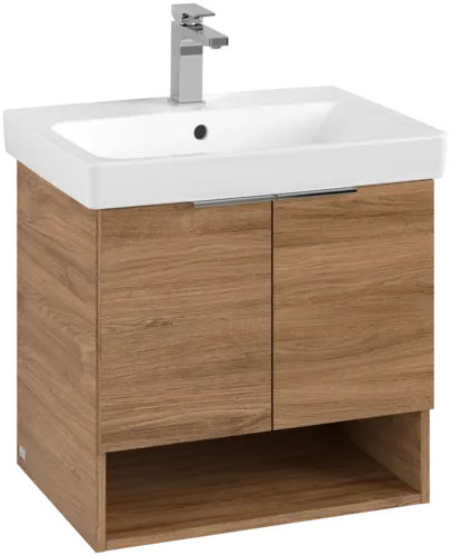 Obrázek VILLEROY BOCH Toaletní skříňka Architectura, 2 dveře, 550 x 520 x 438 mm, dub Kansas #B88900RH