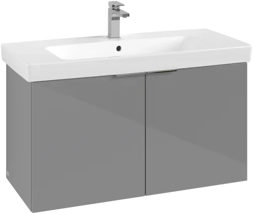 Bild von VILLEROY BOCH Architectura Waschbeckenunterschrank, 2 Türen, 950 x 520 x 438 mm, Grey #B89500VT