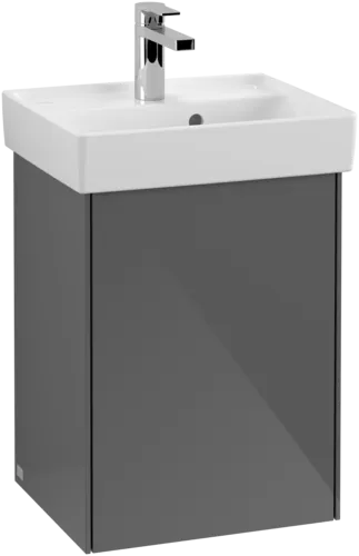 Bild von VILLEROY BOCH Collaro Waschbeckenunterschrank, 1 Tür, 410 x 546 x 344 mm, Glossy Grey #C00500FP