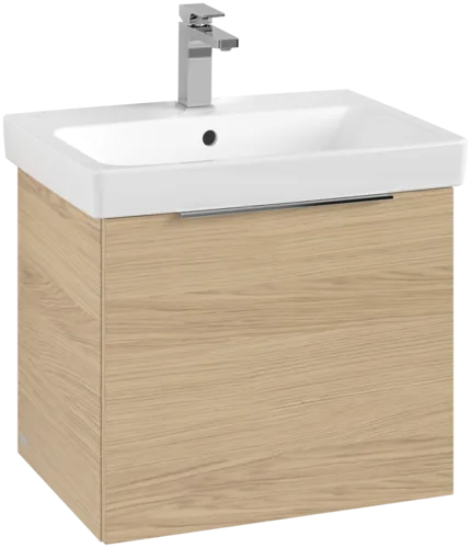 Bild von VILLEROY BOCH Architectura Waschbeckenunterschrank, 1 Auszug, 550 x 470 x 438 mm, Nordic Oak #B88700VJ