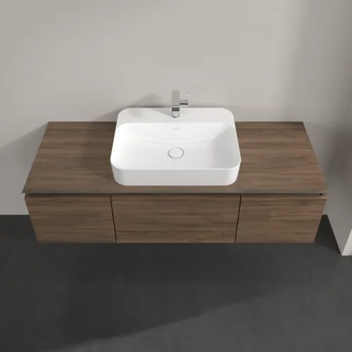 Bild von VILLEROY BOCH Legato Waschbeckenunterschrank, 3 Auszüge, 1400 x 380 x 500 mm, Arizona Oak / Arizona Oak #B75900VH