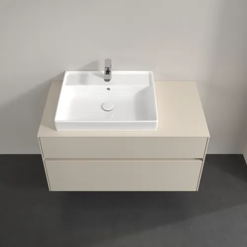 Obrázek VILLEROY BOCH Toaletní skříňka Collaro, 2 výsuvy, 1000 x 548 x 500 mm, Cashmere Grey / Cashmere Grey #C01700VN