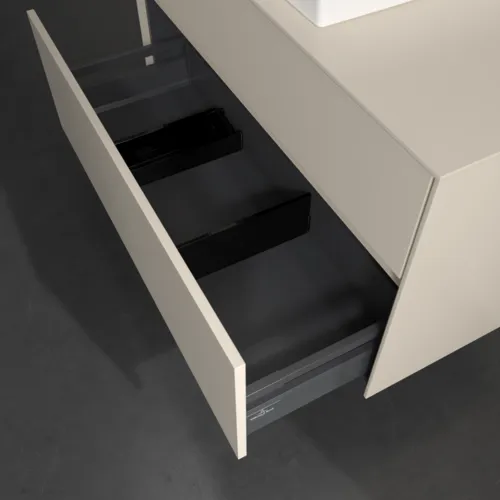 Obrázek VILLEROY BOCH Toaletní skříňka Collaro, 2 výsuvy, 1000 x 548 x 500 mm, Cashmere Grey / Cashmere Grey #C01700VN