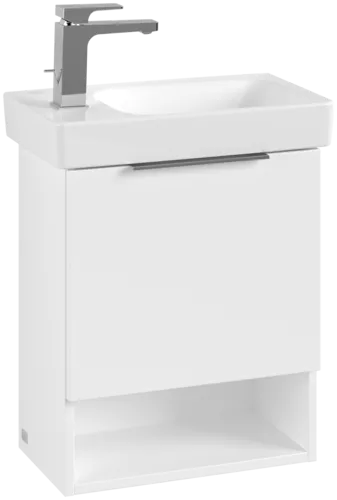 Obrázek VILLEROY BOCH Toaletní skříňka Architectura, 1 dvířka, 430 x 520 x 273 mm, bílá matná #B88401MS