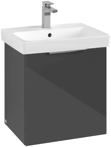 Obrázek VILLEROY BOCH Toaletní skříňka Architectura, 1 dvířka, 500 x 520 x 415 mm, šedá #B88601VT