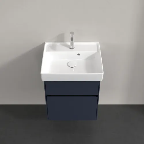 Bild von VILLEROY BOCH Collaro Waschbeckenunterschrank, mit Beleuchtung, 2 Auszüge, 460 x 546 x 374 mm, Marine Blue #C006B0VQ