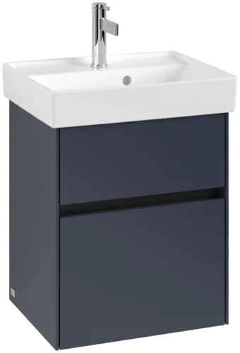 Bild von VILLEROY BOCH Collaro Waschbeckenunterschrank, mit Beleuchtung, 2 Auszüge, 460 x 546 x 374 mm, Marine Blue #C006B0VQ