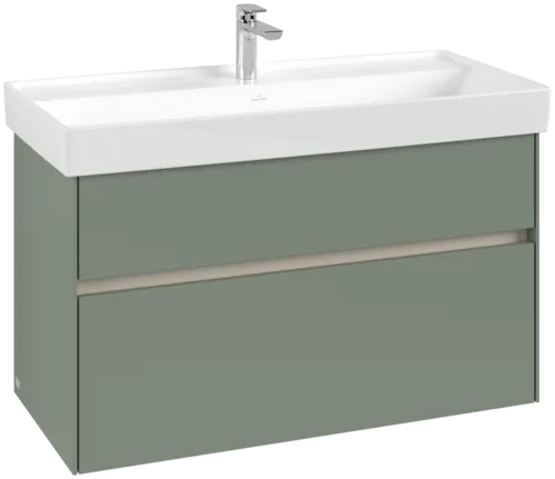 Bild von VILLEROY BOCH Collaro Waschbeckenunterschrank, 2 Auszüge, 954 x 546 x 444 mm, Soft Green #C01100AF