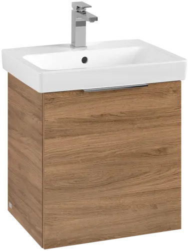 Obrázek VILLEROY BOCH Toaletní skříňka Architectura, 1 dvířka, 500 x 520 x 415 mm, dub Kansas #B88601RH