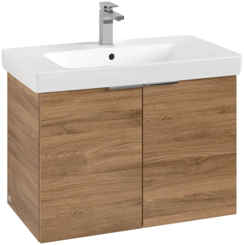Bild von VILLEROY BOCH Architectura Waschbeckenunterschrank, 2 Türen, 750 x 520 x 438 mm, Kansas Oak #B89300RH