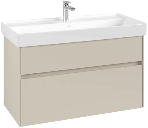 Bild von VILLEROY BOCH Collaro Waschbeckenunterschrank, 2 Auszüge, 954 x 546 x 444 mm, Cashmere Grey #C01100VN