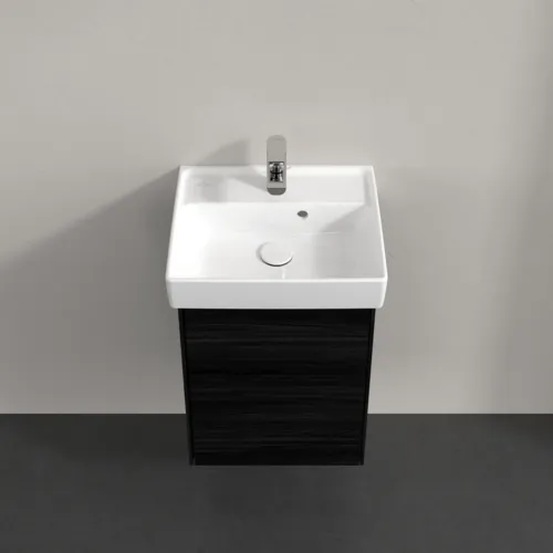 Obrázek VILLEROY BOCH Toaletní skříňka Collaro, 1 dvířka, 410 x 546 x 344 mm, černý dub #C00501AB
