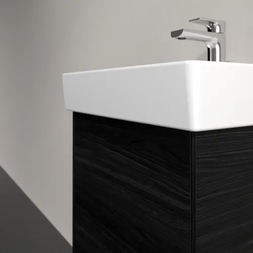 Obrázek VILLEROY BOCH Toaletní skříňka Collaro, 1 dvířka, 410 x 546 x 344 mm, černý dub #C00501AB