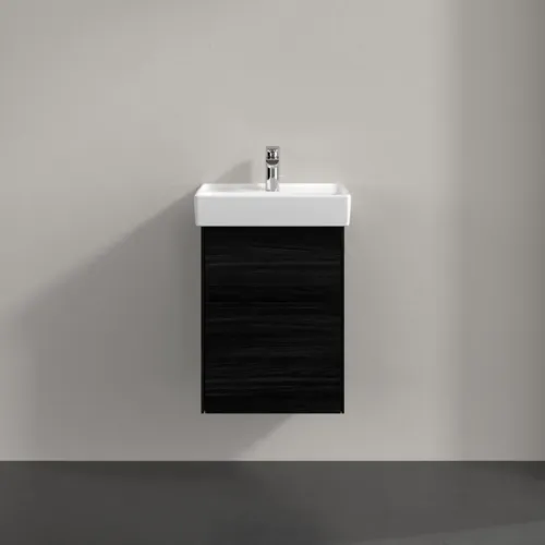 Obrázek VILLEROY BOCH Toaletní skříňka Collaro, 1 dvířka, 410 x 546 x 344 mm, černý dub #C00501AB