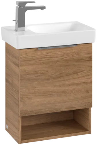 Bild von VILLEROY BOCH Architectura Waschbeckenunterschrank, 1 Tür, 430 x 520 x 273 mm, Kansas Oak #B88400RH
