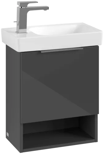 Bild von VILLEROY BOCH Architectura Waschbeckenunterschrank, 1 Tür, 430 x 520 x 273 mm, Grey #B88401VT