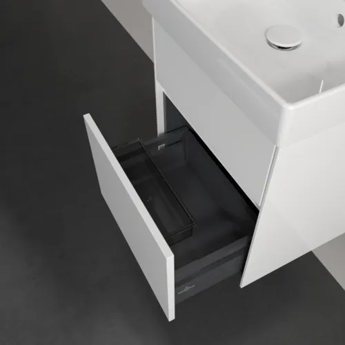 Bild von VILLEROY BOCH Collaro Waschbeckenunterschrank, 2 Auszüge, 460 x 546 x 374 mm, Glossy White #C00600DH