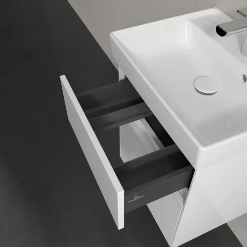 Bild von VILLEROY BOCH Collaro Waschbeckenunterschrank, 2 Auszüge, 460 x 546 x 374 mm, Glossy White #C00600DH