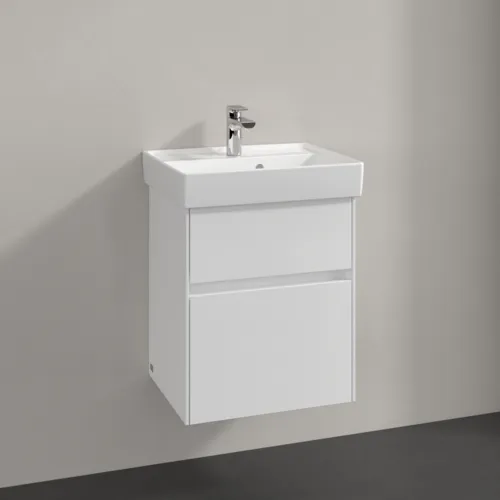 Bild von VILLEROY BOCH Collaro Waschbeckenunterschrank, 2 Auszüge, 460 x 546 x 374 mm, Glossy White #C00600DH