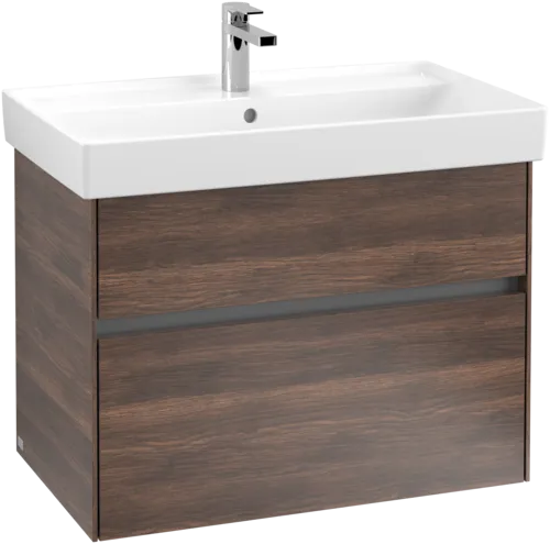 Bild von VILLEROY BOCH Collaro Waschbeckenunterschrank, 2 Auszüge, 754 x 546 x 444 mm, Arizona Oak #C01000VH
