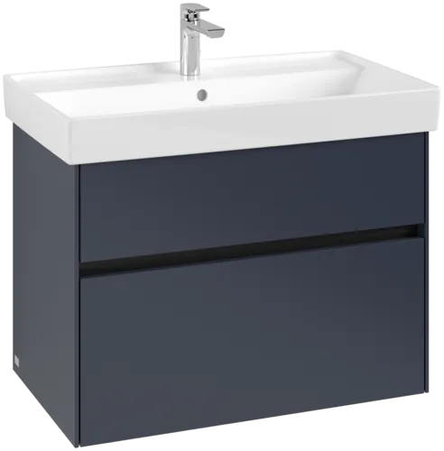 Bild von VILLEROY BOCH Collaro Waschbeckenunterschrank, 2 Auszüge, 754 x 546 x 444 mm, Marine Blue #C01000VQ