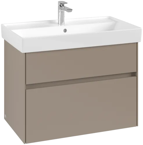 Bild von VILLEROY BOCH Collaro Waschbeckenunterschrank, 2 Auszüge, 754 x 546 x 444 mm, Taupe #C01000VM