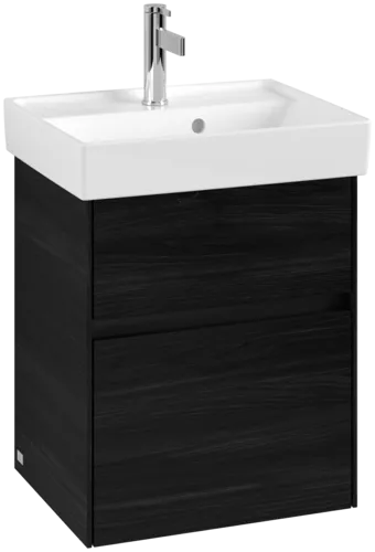 Bild von VILLEROY BOCH Collaro Waschbeckenunterschrank, 2 Auszüge, 460 x 546 x 374 mm, Black Oak #C00600AB