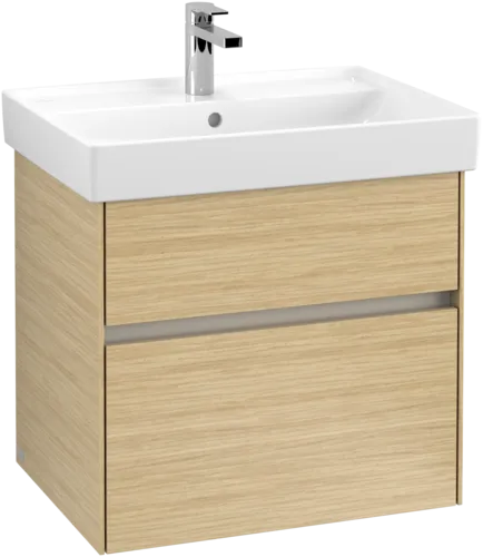 Bild von VILLEROY BOCH Collaro Waschbeckenunterschrank, mit Beleuchtung, 2 Auszüge, 604 x 546 x 444 mm, Nordic Oak #C009B0VJ
