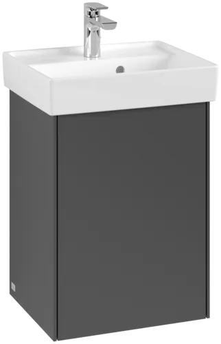 Bild von VILLEROY BOCH Collaro Waschbeckenunterschrank, 1 Tür, 410 x 546 x 344 mm, Graphite #C00500VR