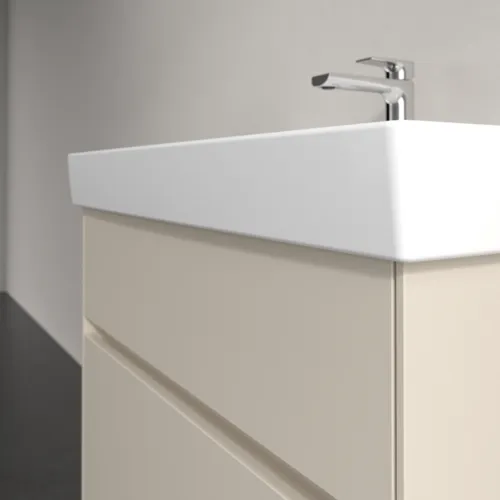 Bild von VILLEROY BOCH Collaro Waschbeckenunterschrank, mit Beleuchtung, 2 Auszüge, 754 x 546 x 444 mm, Cashmere Grey #C010B0VN