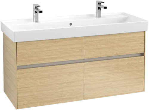 Bild von VILLEROY BOCH Collaro Waschbeckenunterschrank, 4 Auszüge, 1154 x 546 x 444 mm, Nordic Oak #C01200VJ