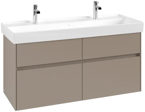 Bild von VILLEROY BOCH Collaro Waschbeckenunterschrank, 4 Auszüge, 1154 x 546 x 444 mm, Taupe #C01200VM