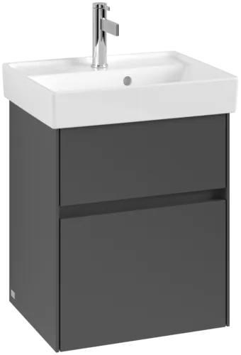 Bild von VILLEROY BOCH Collaro Waschbeckenunterschrank, 2 Auszüge, 460 x 546 x 374 mm, Graphite #C00600VR